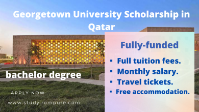 Photo of Georgetown University Scholarship in Qatar